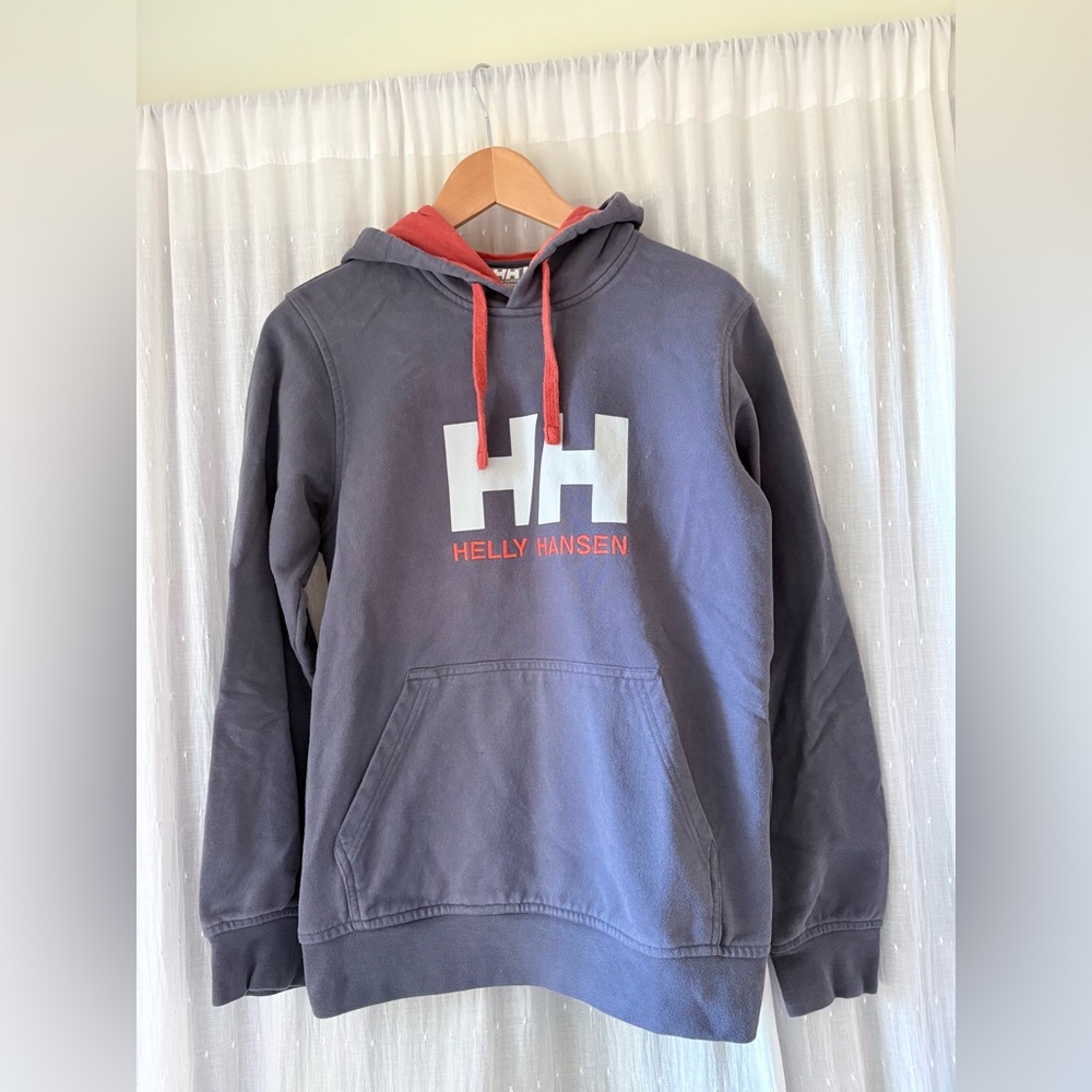 Helly Hansen Blue and Red Men's Hoodie